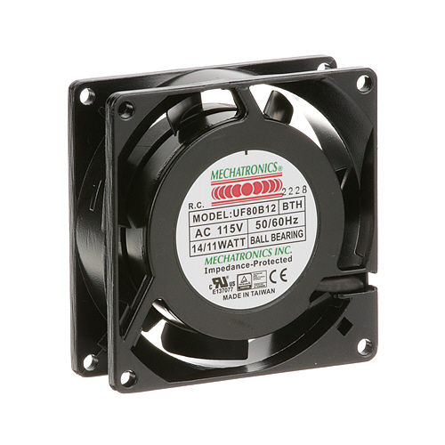 Carter Hoffmann 18614-0322 Axial Fan W/1" Ball Bearings 115V 50/60Hz