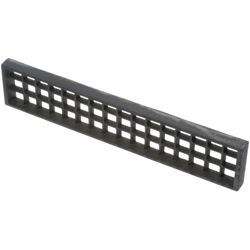Franklin Chef 146135 Cast Iron Bottom Grate,4" X 19-15/16",17 Cross Bars,4 Ribs