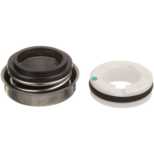 Hobart 274227-6 White Ceramic Pump Seal W/  black Rubber, .795" ID x 1.398" OD