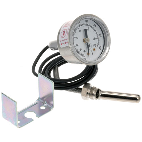 Jackson 6685-111-68-48 Dishwasher Thermometer Rinse 100&deg;F-220&deg;F 48" CAP