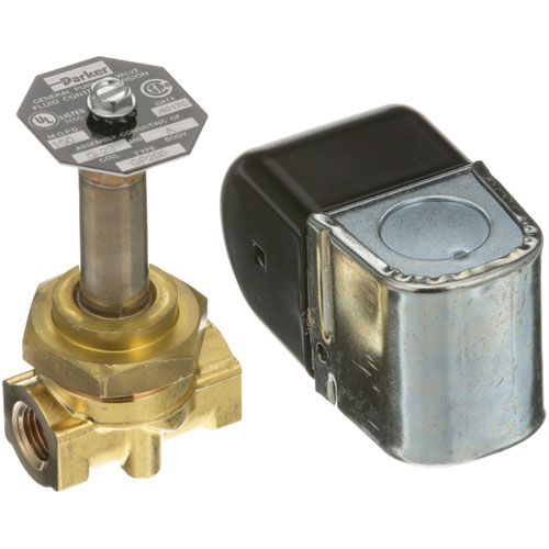 Cleveland CLE22223 1/2" FPT Steam Soleniod Valve W/ Steam, NC,110/120 V