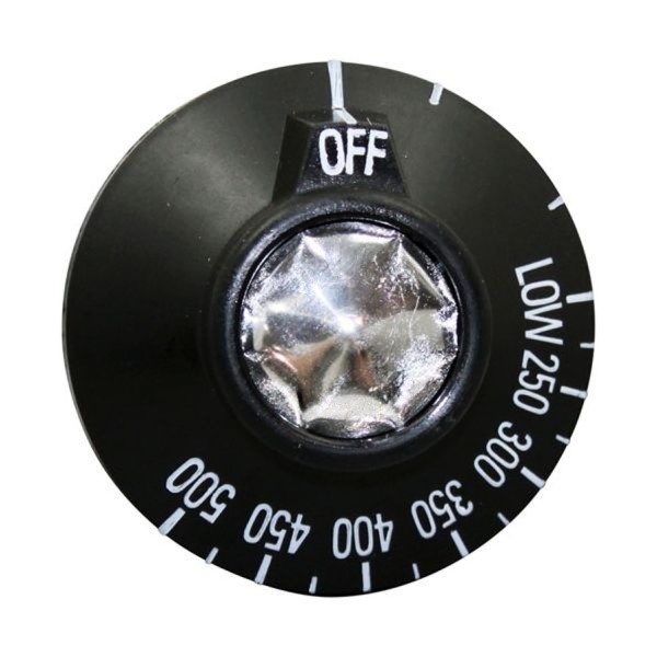 Vulcan Hart 00-499678-00001 Range Knob Black Off-Low-250&deg;F-500&deg;F