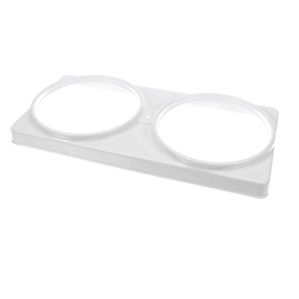 Master-Bilt 44-01139 2-Hole Can Holder White