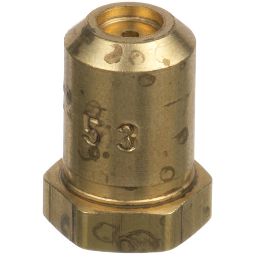 Star Mfg WS-59335  Brass Hood Orifice#53, 3/8"-27 x 1/2