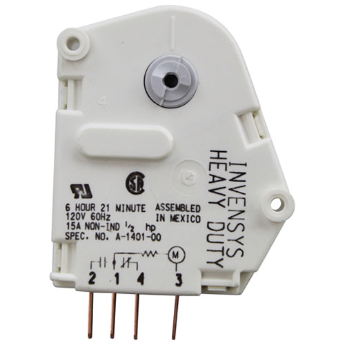 Glastender 06001397 Automatic Defrost Timer 15A 120V