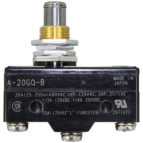 Garland GL1019600 Oven Micro Push Button Switch SPDT 20 AMP 125/250/480 Volt