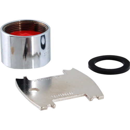 T&S Brass B199-06 Aerator , 2.2Gpm,Vandal Resist