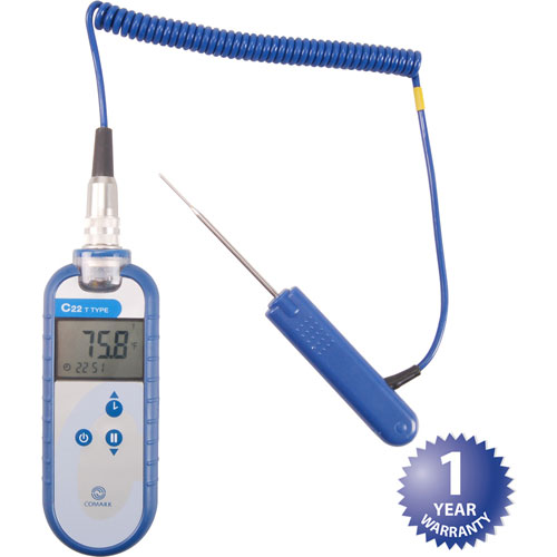 Thermometer W/Probe  For Comark - Part# C22kit