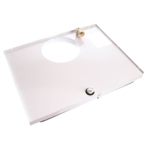 TRUE 870912 Reach-In Refrigerator Evaporator Cover Assembly T-23 Clear 7/16" X 18-1/16"