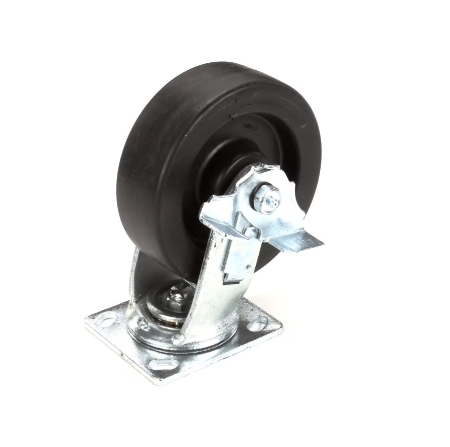 Lincoln 369030 Conveyor Oven Swivel Plate Caster W/Brake