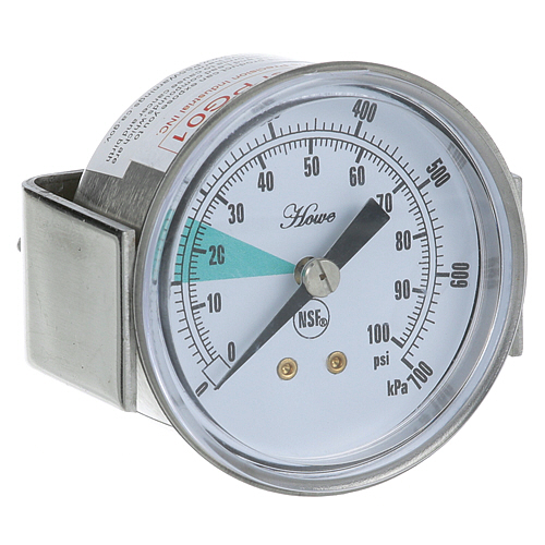 Jackson 06680-011-86-42 Dishmachine Pressure Gauge