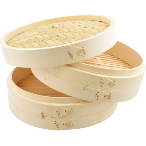 Town Foodservice Equipment 34210 Steamer Bamboo Set 10" DIA