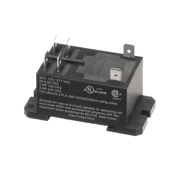 Champion 0514162 Glasswasher Relay 30A 240VAC DPST