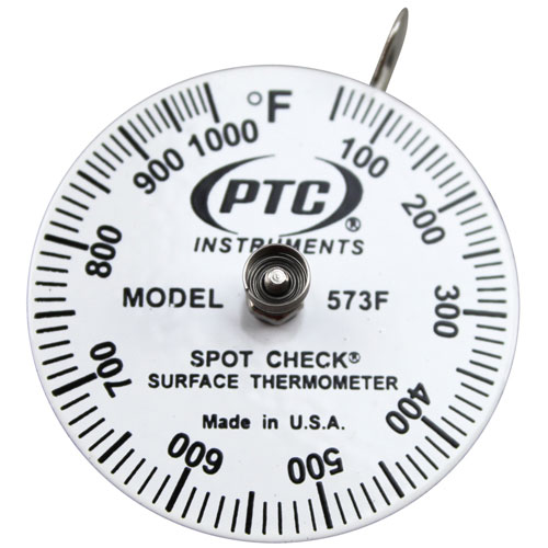 Allpoints 621098 Surface Thermometer 13 Second Reading 1-3/4" Dial 0&deg;-1000&deg;F