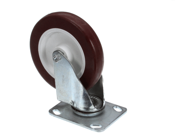 Carter Hoffmann 183016602 Swivel Caster W/Brake 6" X 1 1/8" Poly