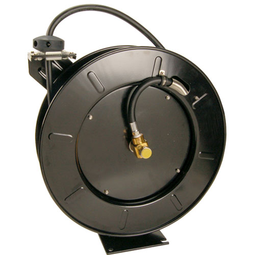 T&S Brass 5HR242-01 Hose Reel , W/50'Hose & Spry Valve