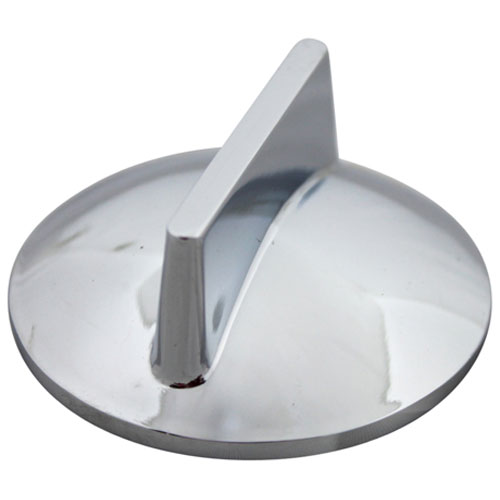 Garland GL224008 Burner Valve Knob Chrome Metal 2" DIA