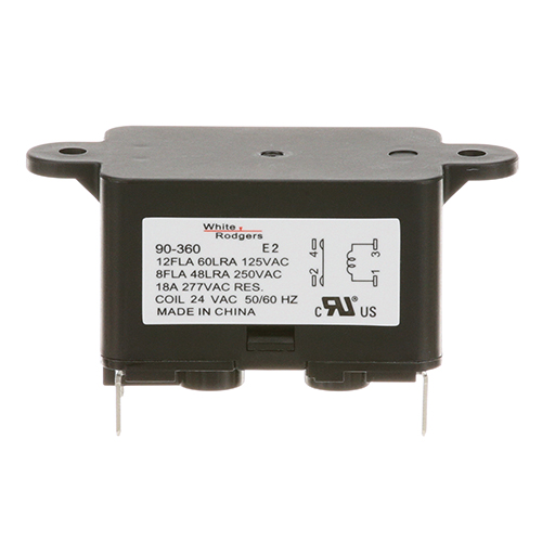 Dean 807-0012 24V Relay Pump W/ 24V Coil, 12-125 FLA, 2-1/8" MT CTRS, 4 TABS