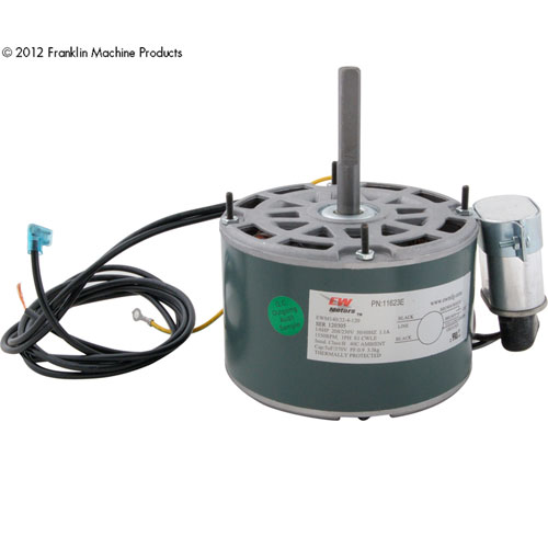 Kolpak KLP11623E CW Condenser Fan Motor W/ 7/16" Shaft 1550 RPM 208/230V