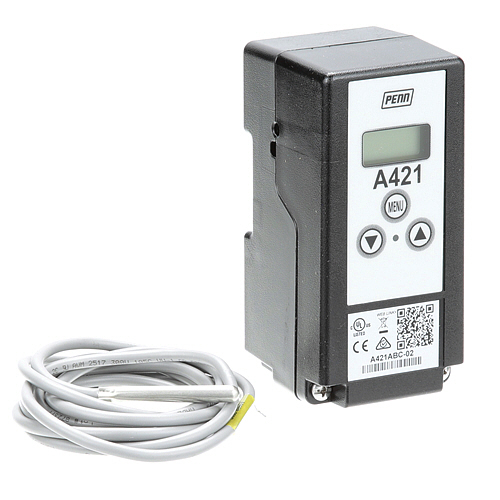 Johnson Controls A419ABC-1 Electronic Temperature Control W/Display -40 to 212&deg;F