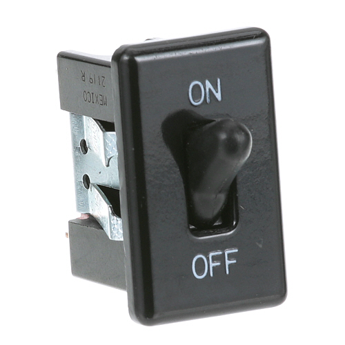 Bloomfield BLMC250 Black Toggle Switch W/ 2 Terminals, 5/8" X 1-1/4" Hole Mount, On/off