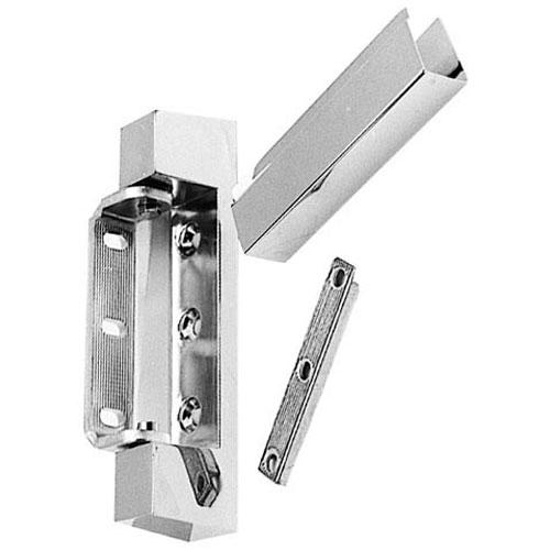 Component Hardware Group R42-2855 Polished Chrome Edgemount Hinge 27/32" Lth 5-1/2" Wide1-7/32"