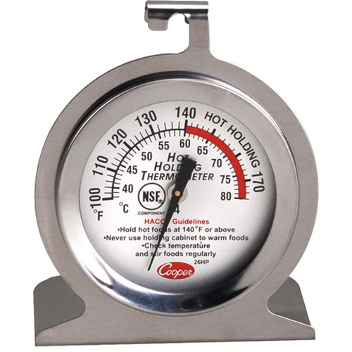 Atkins 10-26HP01-1 Holding Thermometer, 100-175&deg;F