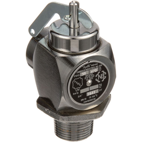 Crown Steam 3529-1 Relief Valve 3/4" 35 PSI