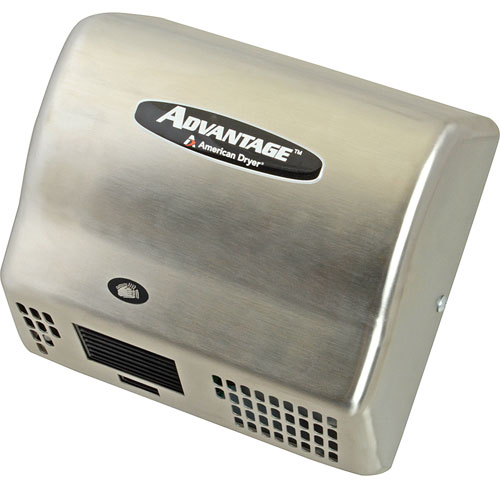 American Hand Dryer AD90-SS No Touch Hand Dryer, Advantage Stainless Steel
