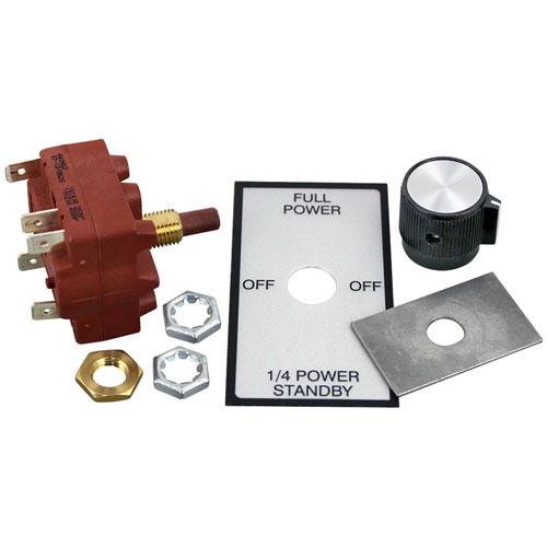 Rotary Switch Kit3/8" Dpdt Ctr-Off For Holman - Part# 5250
