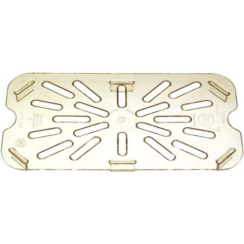 Cambro 40CWD135 Drain Tray 1/4 Size-135 Clear