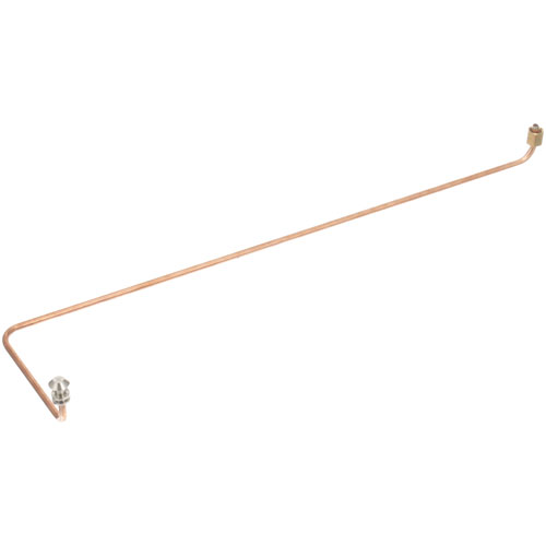 Hobart 00-421521-00001 1/2" x 1-1/8 Copper Tube Bent W/ Head, Nut & Sleeve