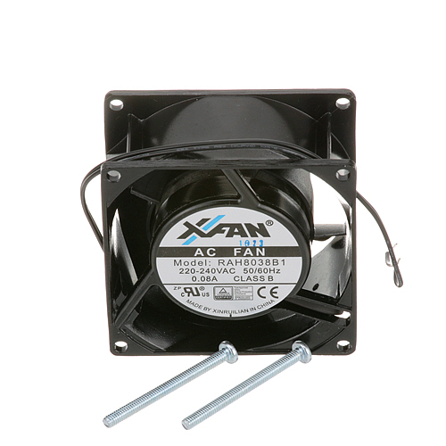 Blodgett 21431 3000 RPM Cooling Axial Fan W/ Wire Leads, 2-13/16" HOLE  CTRS and Wire Leads