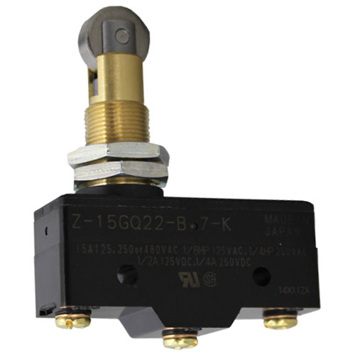 Imperial 0528 Pushbutton Micro Roller Switch W/ 3-Terminals 125A 15/250/480VAC