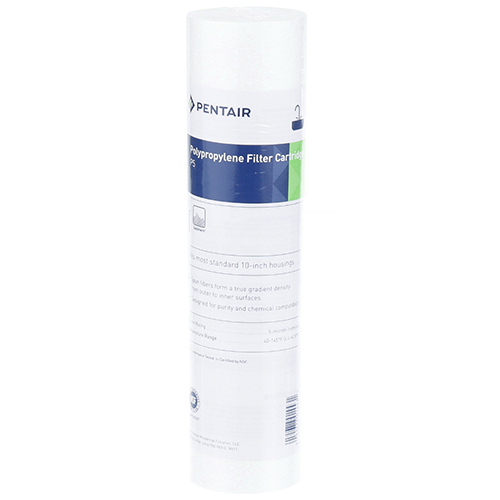 Everpure 155014-43 5 Micron Spun Polypropylene Filter Cartridge, 9-7/8" X 2-1/2"