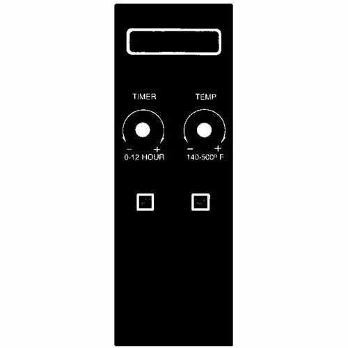 Garland 1399000 Control Overlay