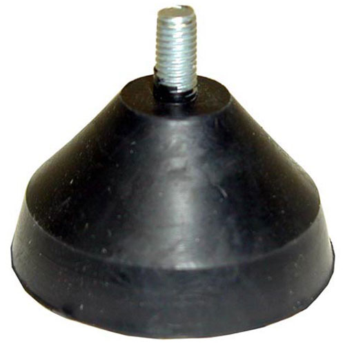Berkel 825-00093 Slicer Foot Rubber 1H 3/8" H