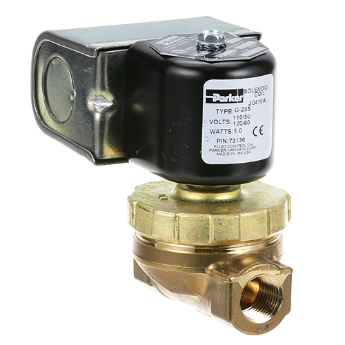 Hobart 271006-1 Dishwasher Solenoid Valve 3/8"NPT 120 VAC 1PH
