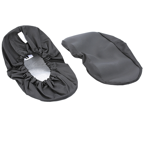 Allpoints 8014458 Reusable Shoe Covers, Pair, Grip-Max, Black, Large