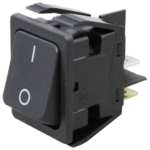 Henny Penny 72277 Bun Warmer Rocker Power Switch Splash Proof DPST W/4 X 1/4" Tab Term 20A/277VAC