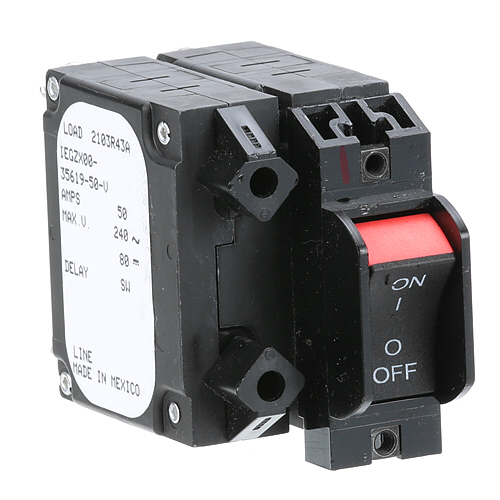 Nieco 15480 Rocker Switch 2-Pole 50A