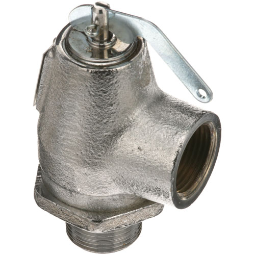 Garland 076005-2 Chrome Steam Safety Relief Valve 3/4" MPT X 3/4" FPT 25 PSI