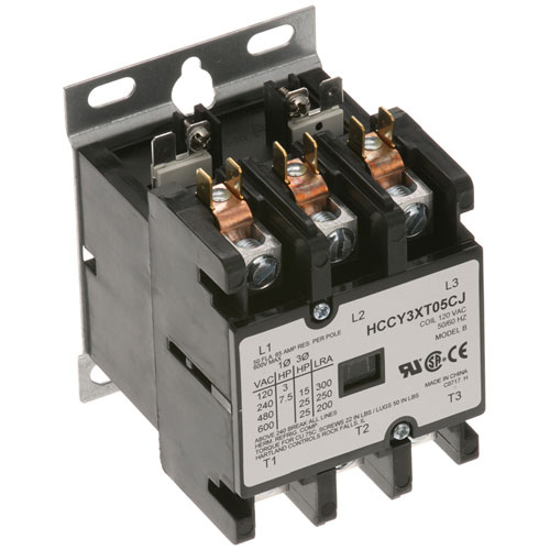 Hobart 881655 Contactor 3 Pole 50 AMP 110/120V