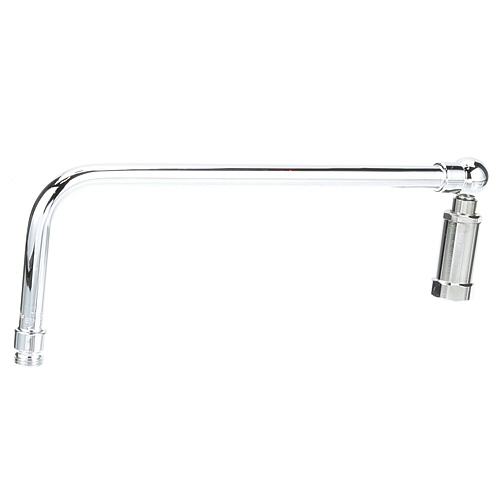 T&S Brass 002882-40 Pre-Rinse Wing Arm L-Tube Assembly Lead Free 12''