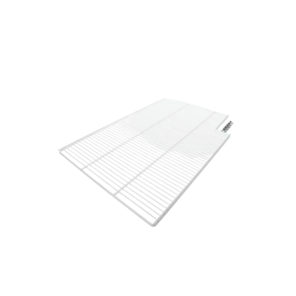 True 975506-038 Left Notched Wire Shelf TBB-2/3/4 White