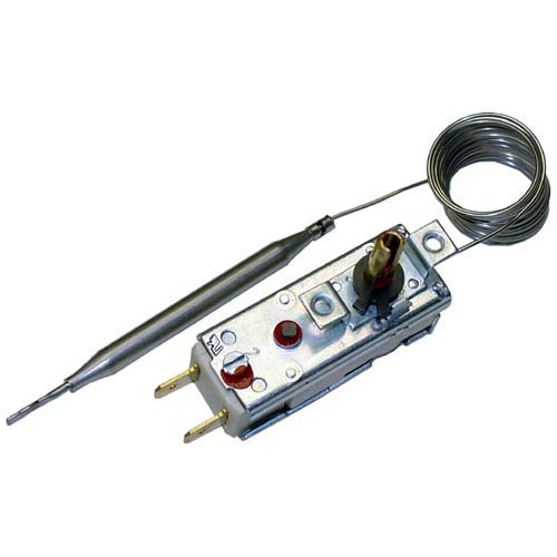 Hatco 2-16-039 EGO Thermostat, 1/4" TERM, D STEM Flat Left, 82-200F,TEMP, FSD