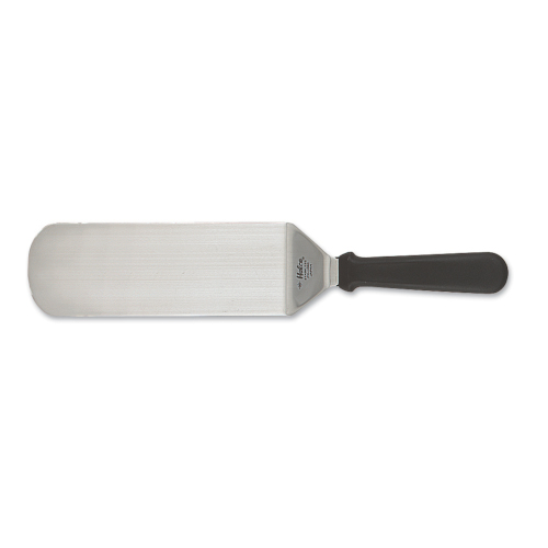Allpoints 8011179 3" X 8" Black Handle (Bacon) Spatula