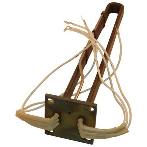 Cleveland 104461 Steamer Element W/Gasket 3" SQ Flange 2-1/4" OC 8000W 208V 1-3PH