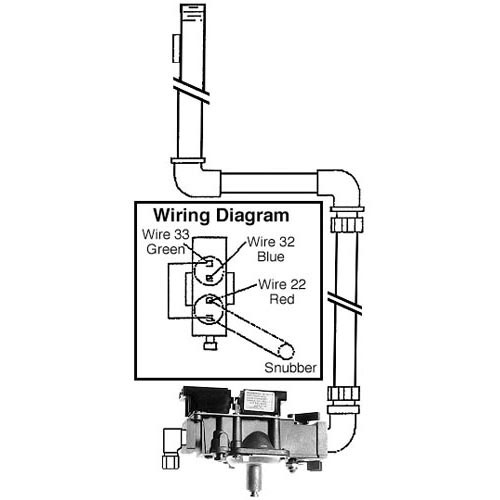 Lang 60101-63 Convention Oven Dual Gas Solenoid Valve Kit