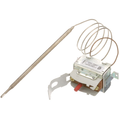 Hobart XNC8X100 Hi-Limit LCH Thermostat W/Manual Reset 490&deg;F Fixed 1/4" x 6-1/2" Nickel Bulb